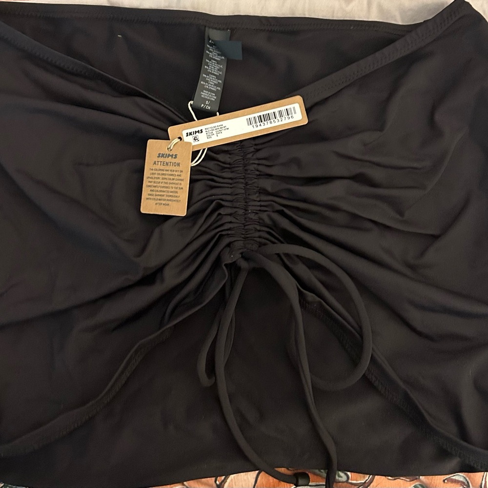 Ruched Mini Skirt